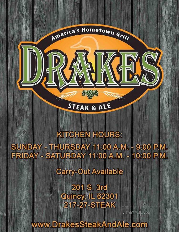 Drake's Steak And Ale - Quincy, IL