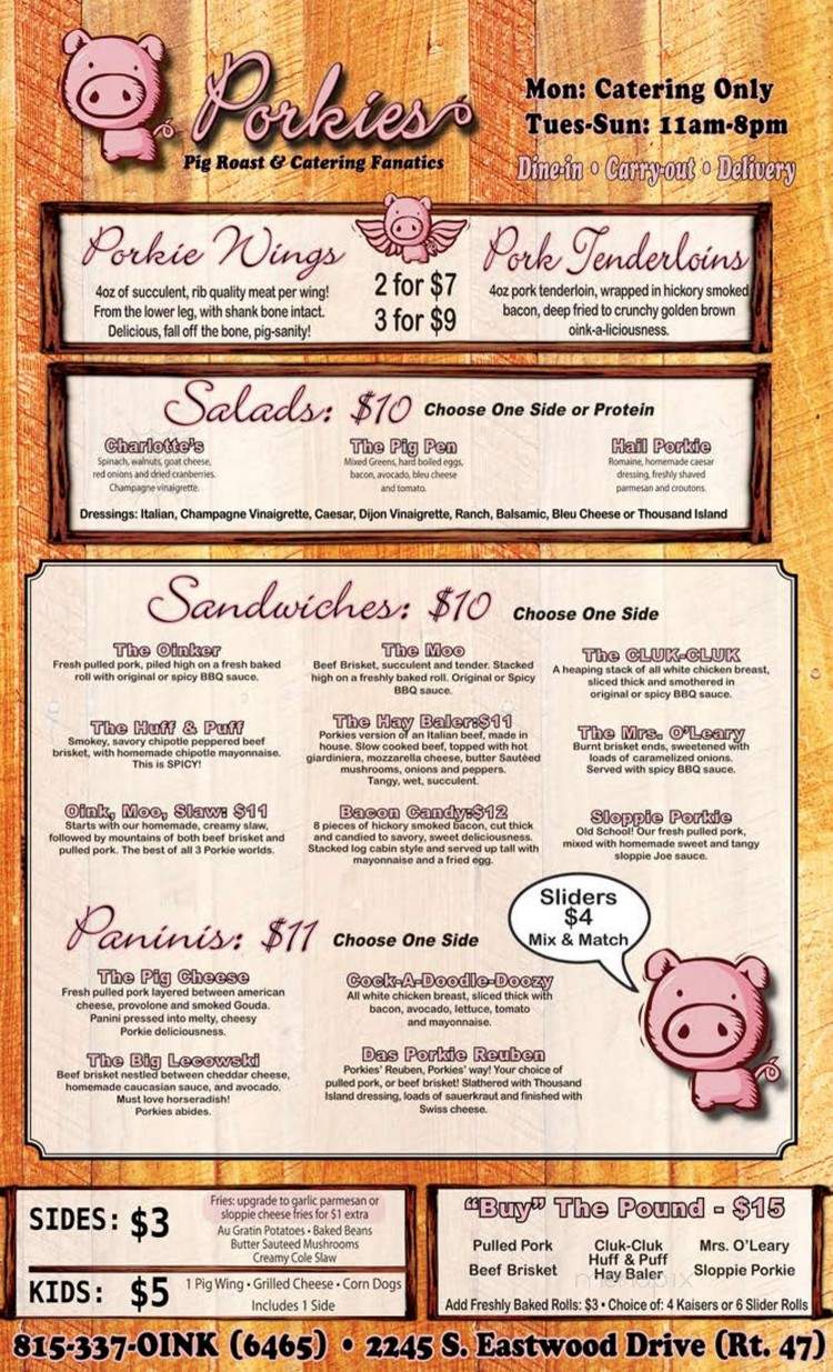 Porkies Pig Roast - Woodstock, IL