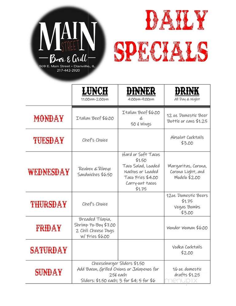 Main Street Bar & Grill - Hardin, IL