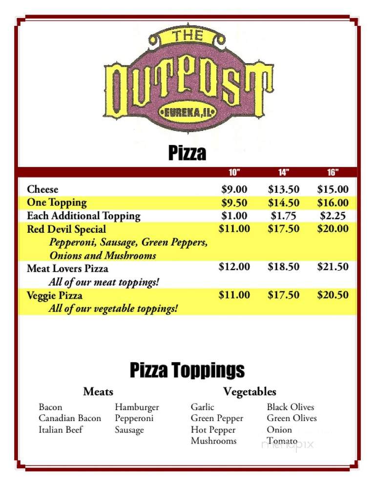 Outpost - Eureka, IL