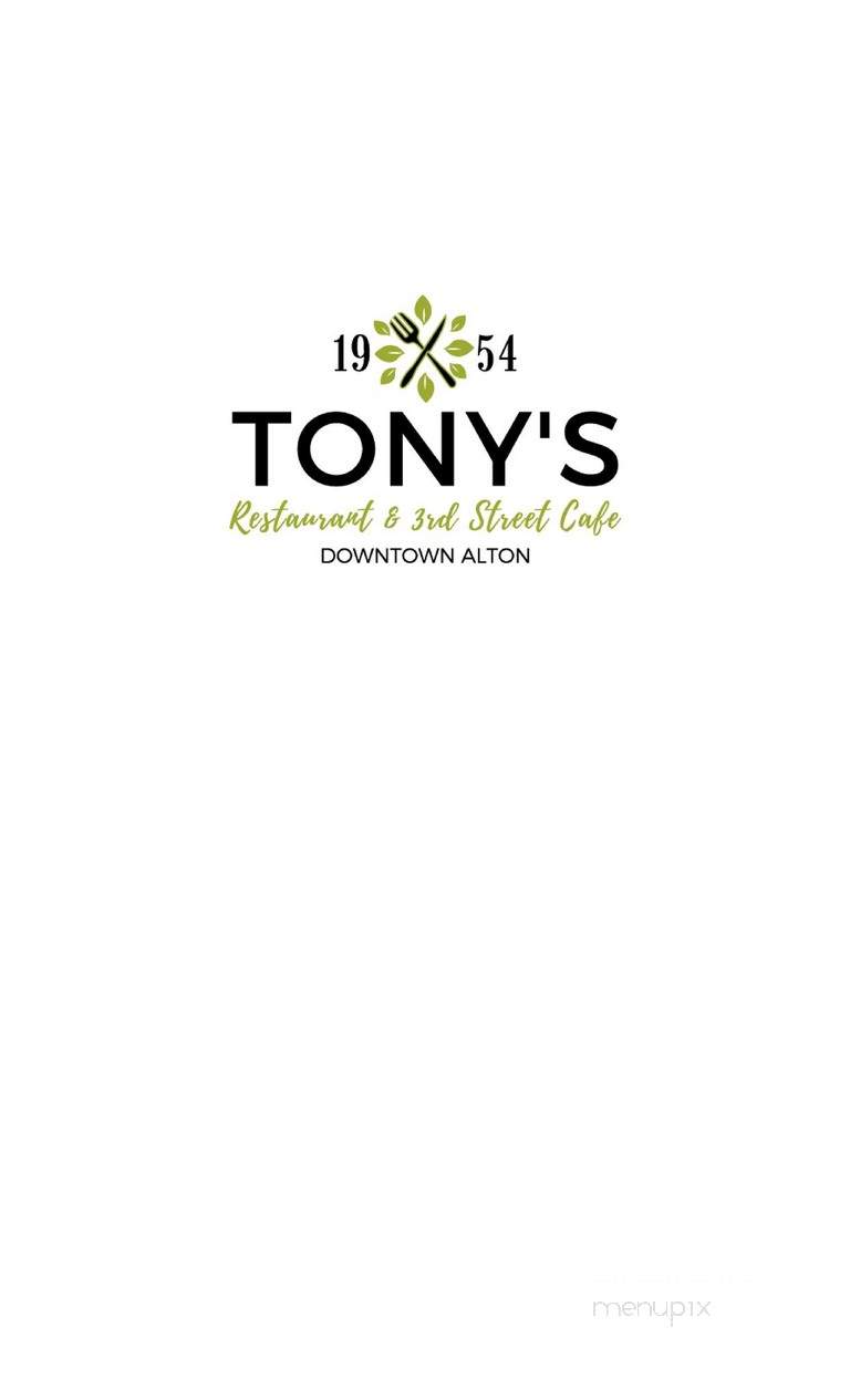 Tony's Restaurant - Alton, IL