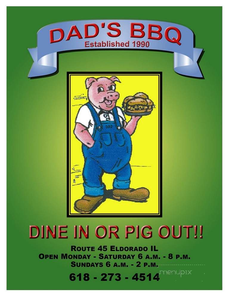 Dad's Bar-B-Q House - Eldorado, IL