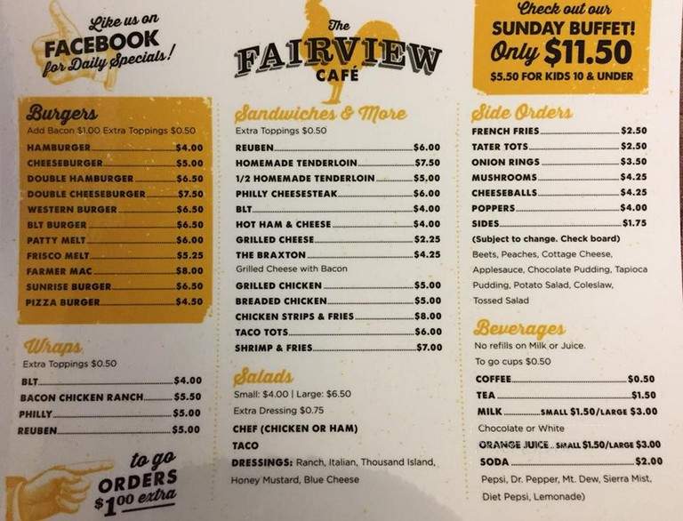 Fairview Cafe - Fairview, IL