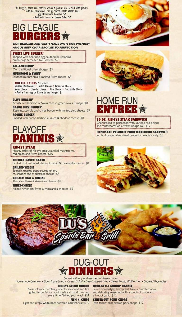 Lu's Sports Bar & Grill - Dwight, IL