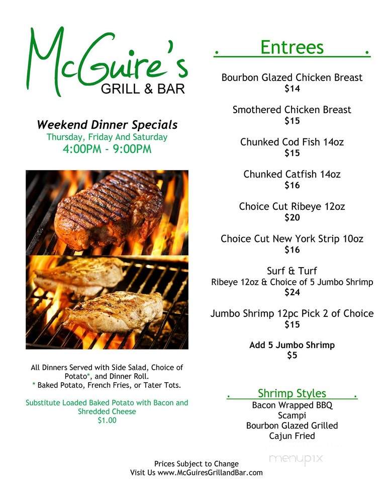 McGuires Grill & Bar - Wamac, IL