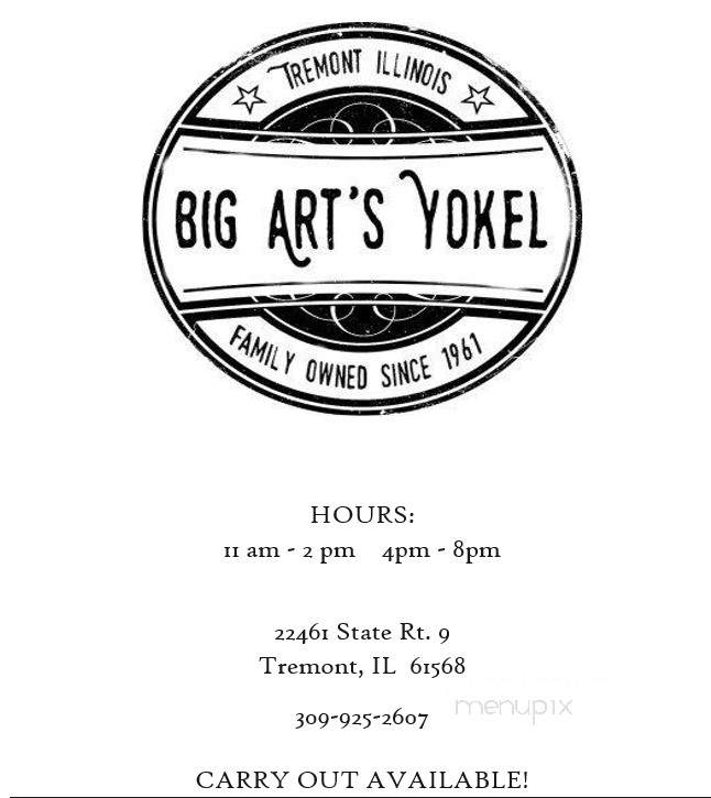 Big Art's Yokel - Tremont, IL