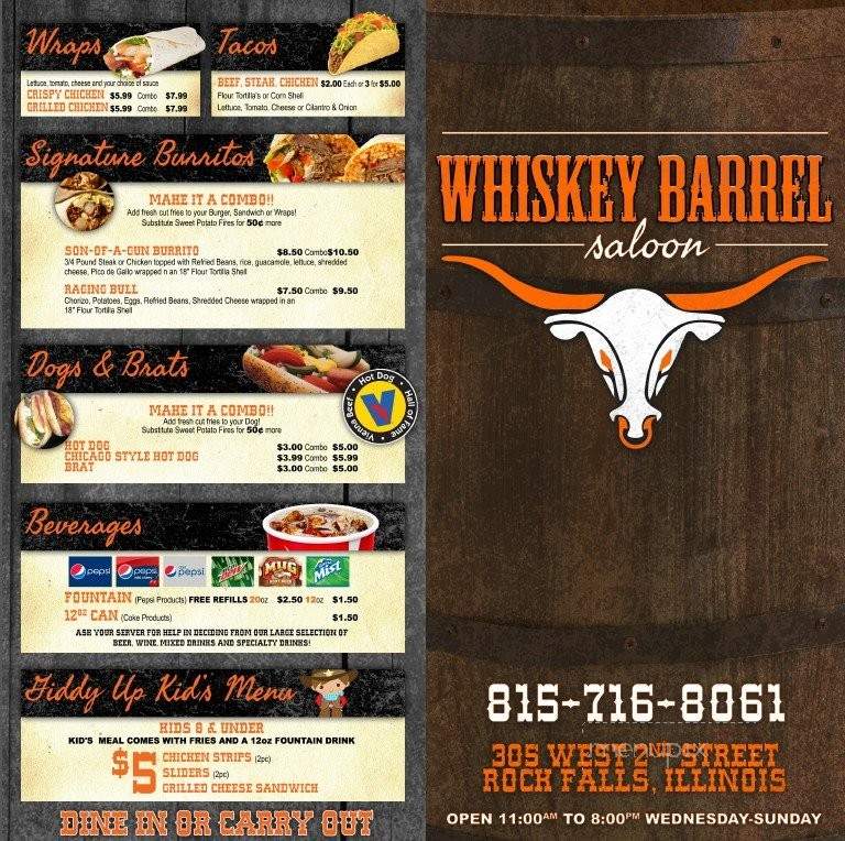 Whiskey Barrel Saloon - Rock Falls, IL