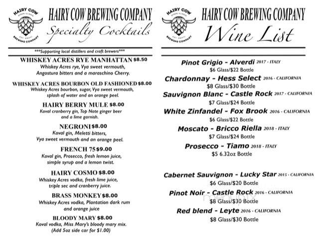 Hairy Cow Brewing Company - Byron, IL