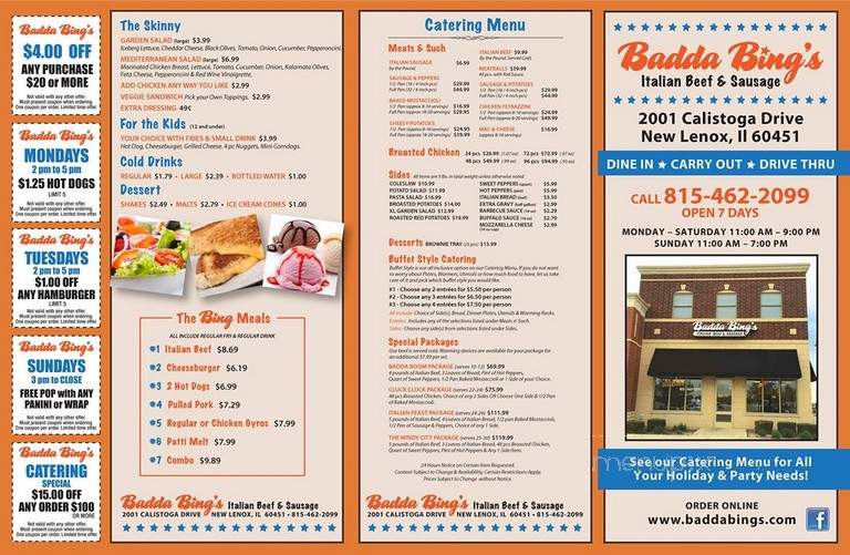 Badda Bing's - New Lenox, IL