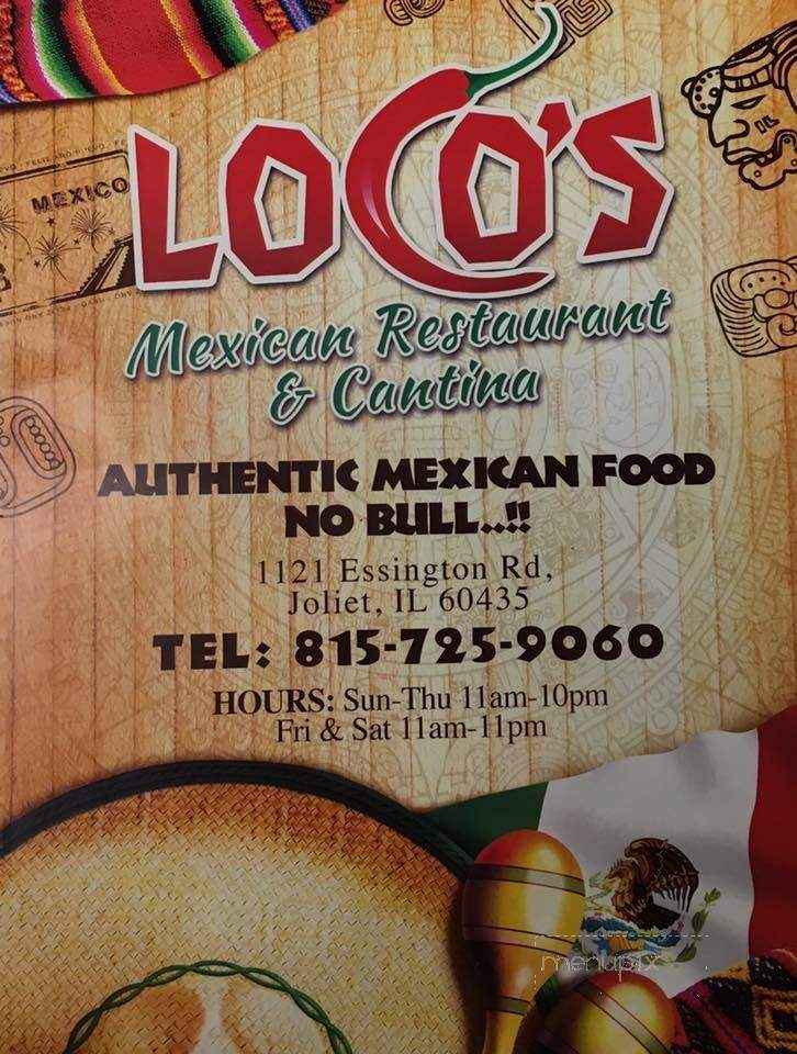 Loco's Mexican Restaurant  - Joliet, IL