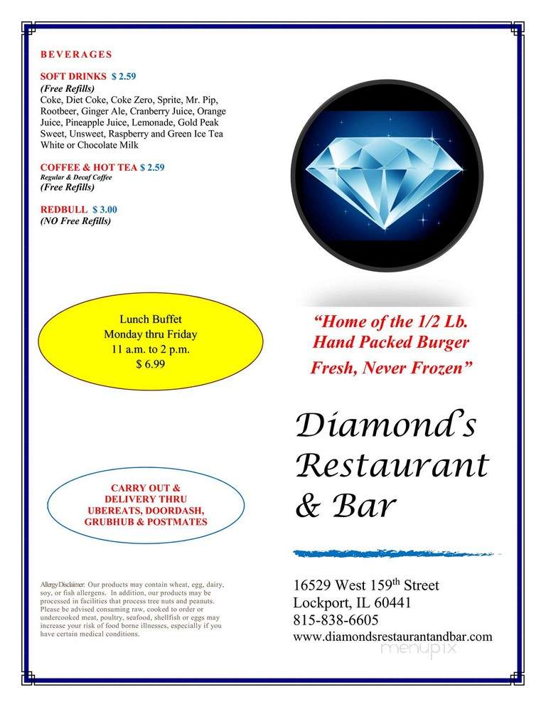 Diamond Billiards Bar & Grill - Lockport, IL