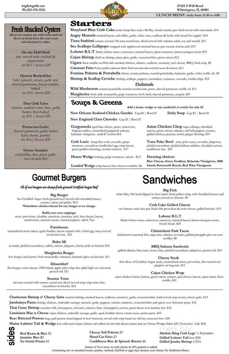 Big Fish Bar & Grille - Wilmington, IL