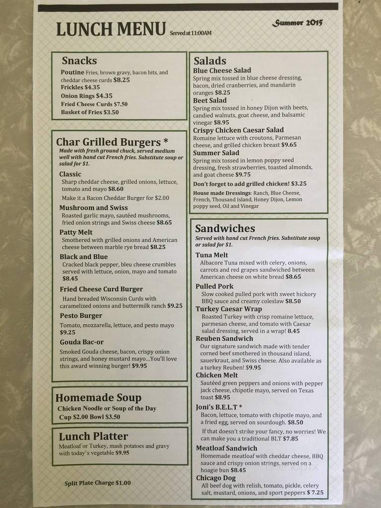 Joni's Diner - Lake Geneva, WI