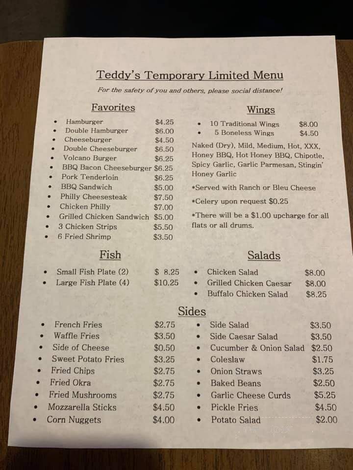 Teddy's Sports Bar & Grill - Herrin, IL