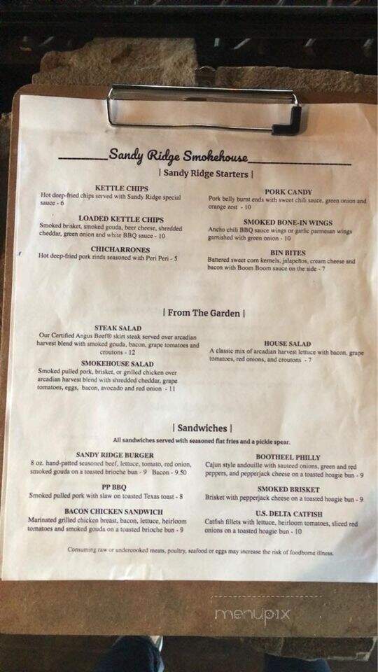 Sandy Ridge Smokehouse - East Prairie, MO