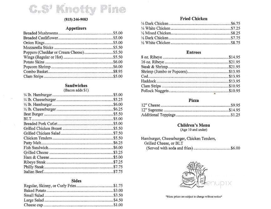 C S Knotty Pine - Earlville, IL