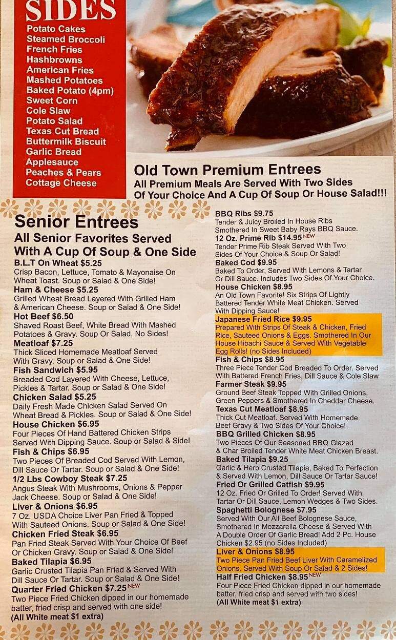 Old Town Family Restaurant - Clinton, IA