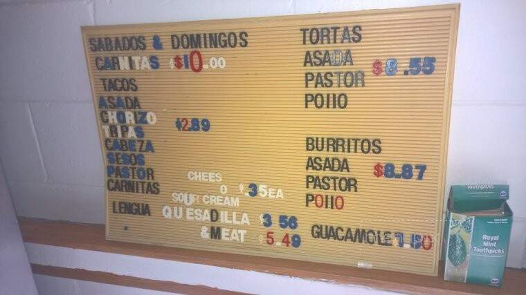 Casadores Tacos - Onarga, IL