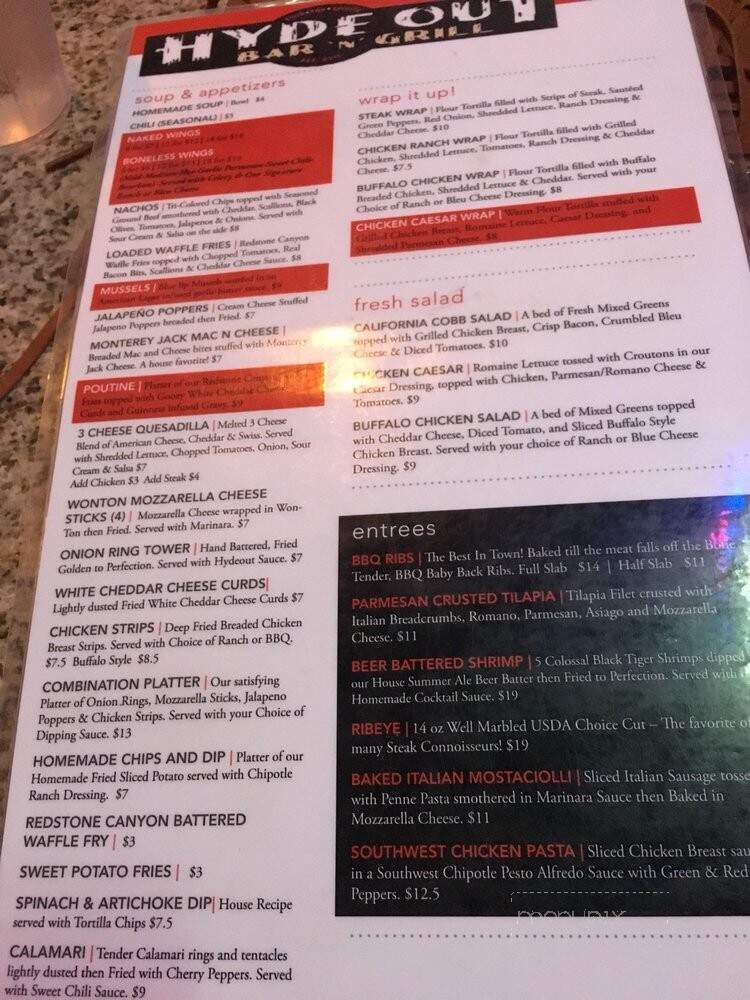 Hydeout Bar & Grill - Poplar Grove, IL