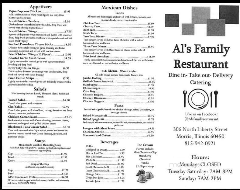 Al's Family Restaurant - Morris, IL