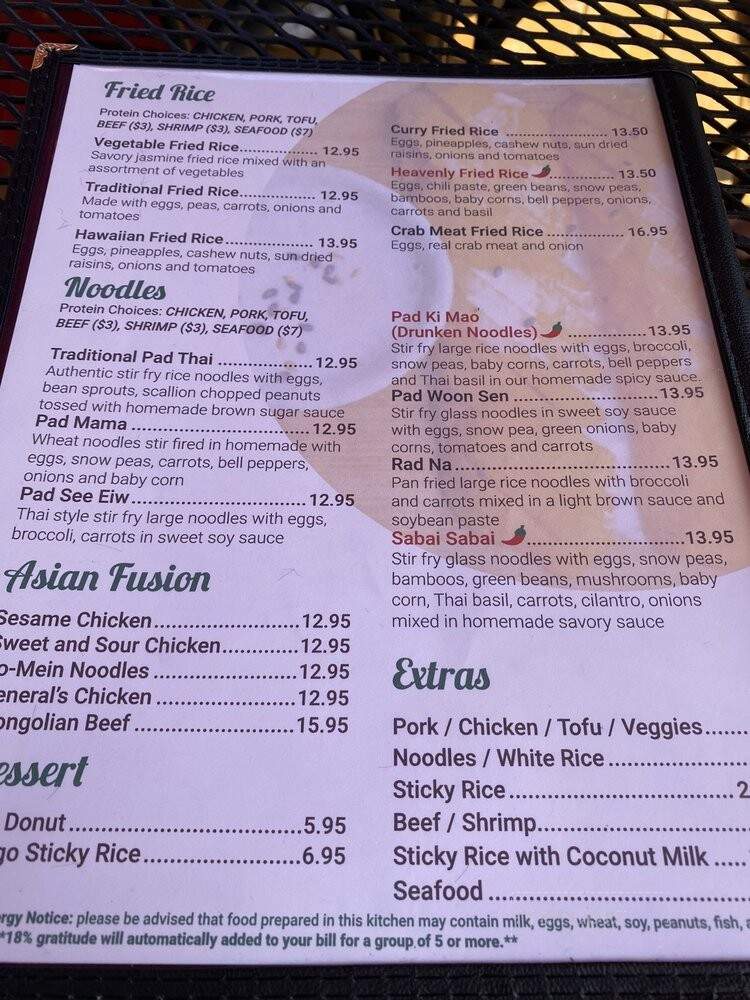 Sabai Sabai Thai Cuisine - Lake Geneva, WI