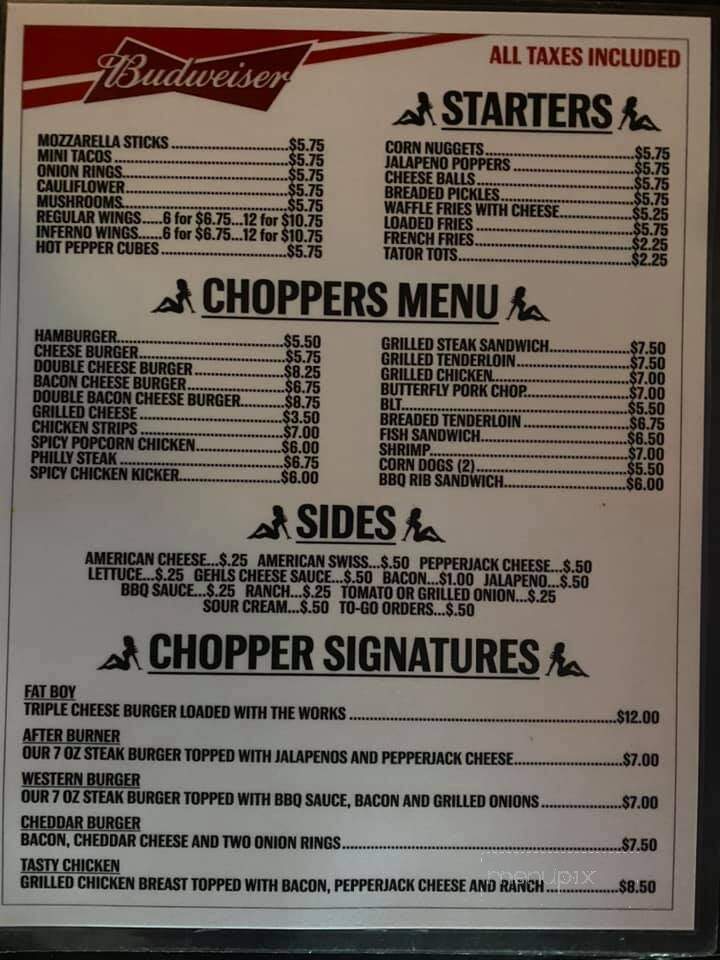 Choppers Bar & Grill Incorporated - East Moline, IL