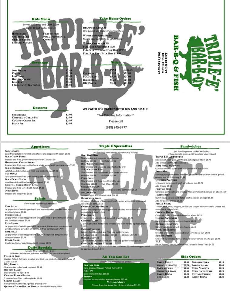 Triple E Barbque - Ullin, IL