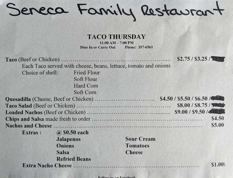 Seneca Family Restaurant - Seneca, IL