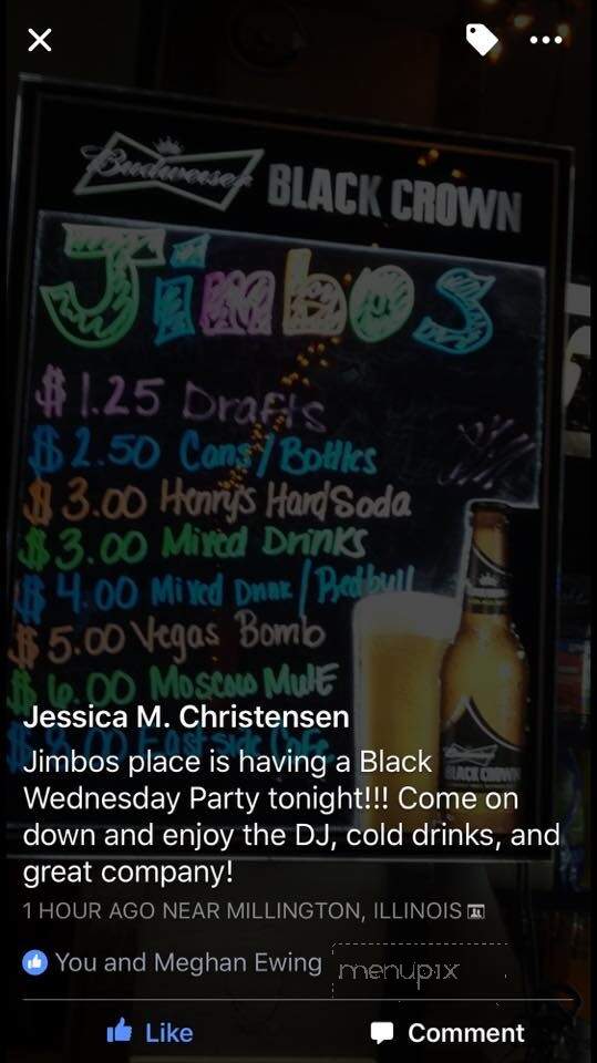 Jimbo's Place Incorporated - Millington, IL