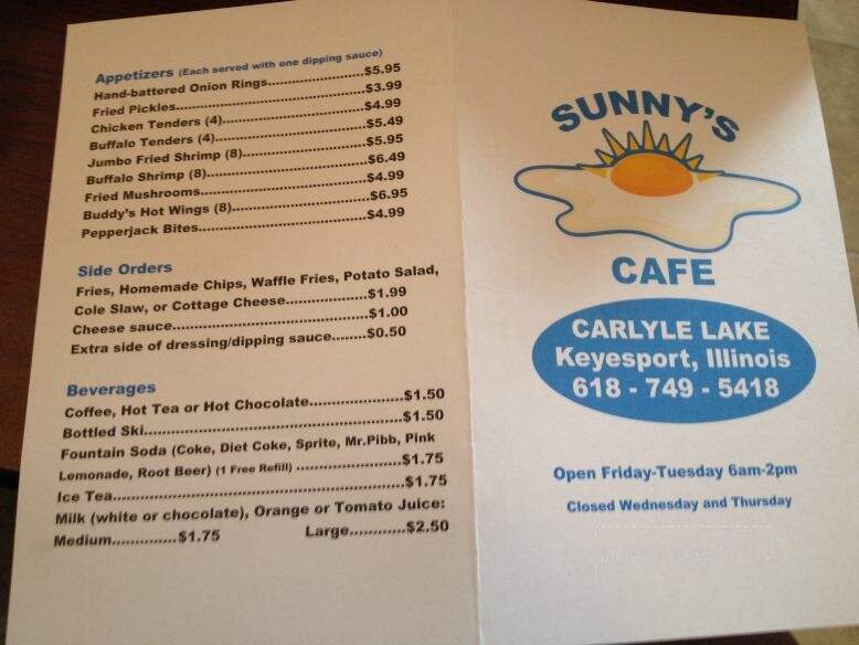 Sunny's Cafe - Keyesport, IL