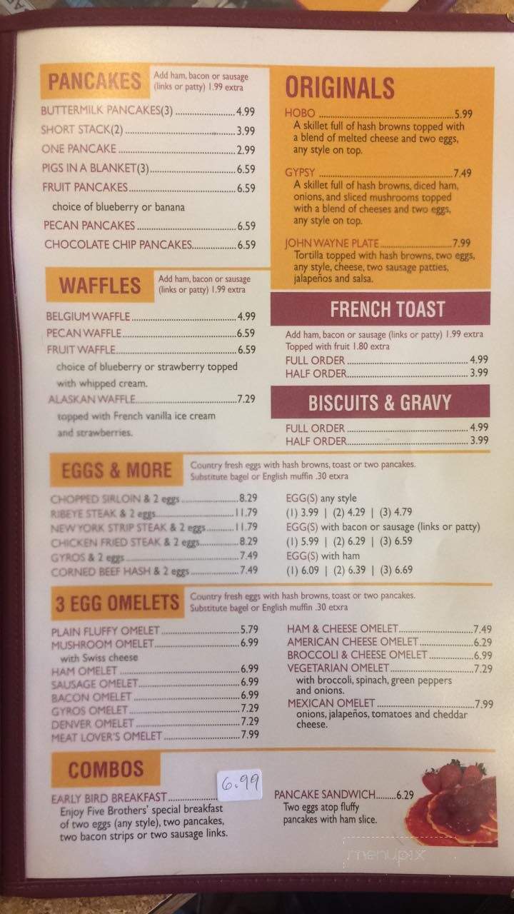 Five Brothers Cafe - Salem, IL