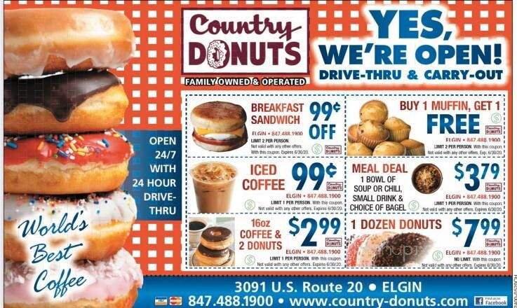 Country Donuts - Elgin, IL