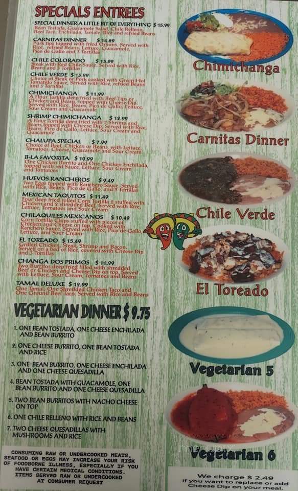 Potrillo's Mexican Grill - Carlinville, IL