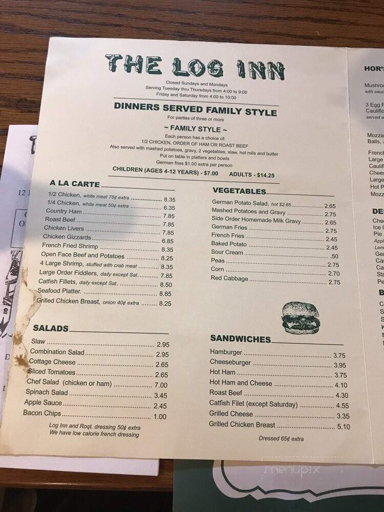 Log Inn - Haubstadt, IN