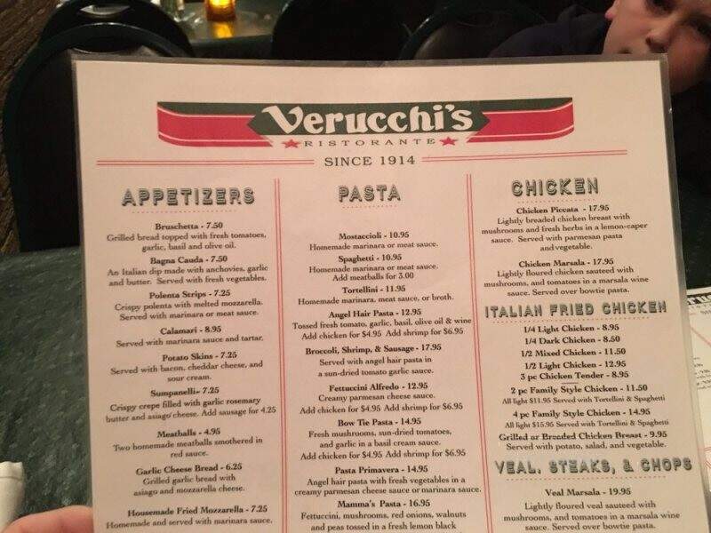 Verucchi's Ristorante - Spring Valley, IL