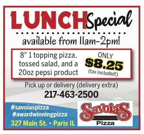 Savoias Restaurant - Paris, IL