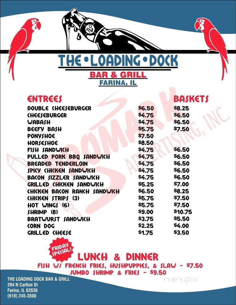 The Loading Dock Bar & Grill - Farina, IL