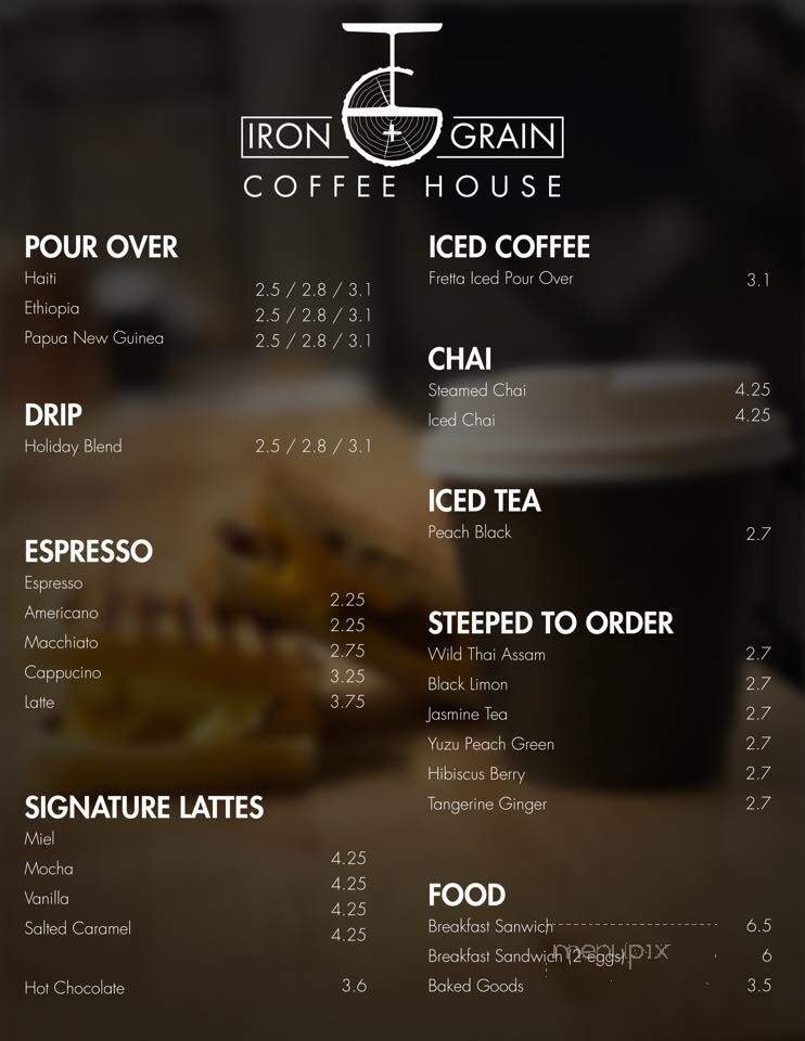 Iron + Grain Coffee House - East Moline, IL