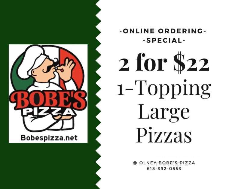 Bobe's Pizza - Olney, IL