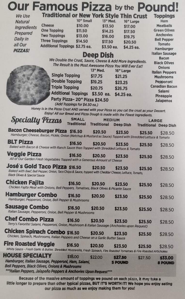 Pizza By The Pound - Paducah, KY