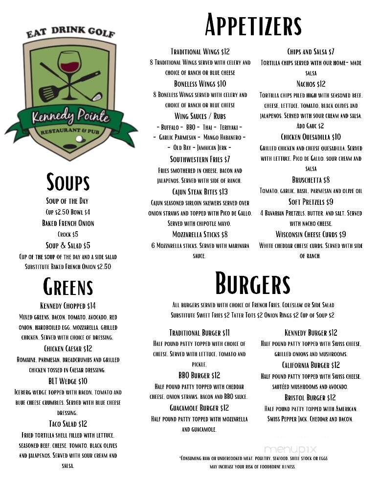 Kennedy Pointe Restaurant & Pub - Bristol, IL