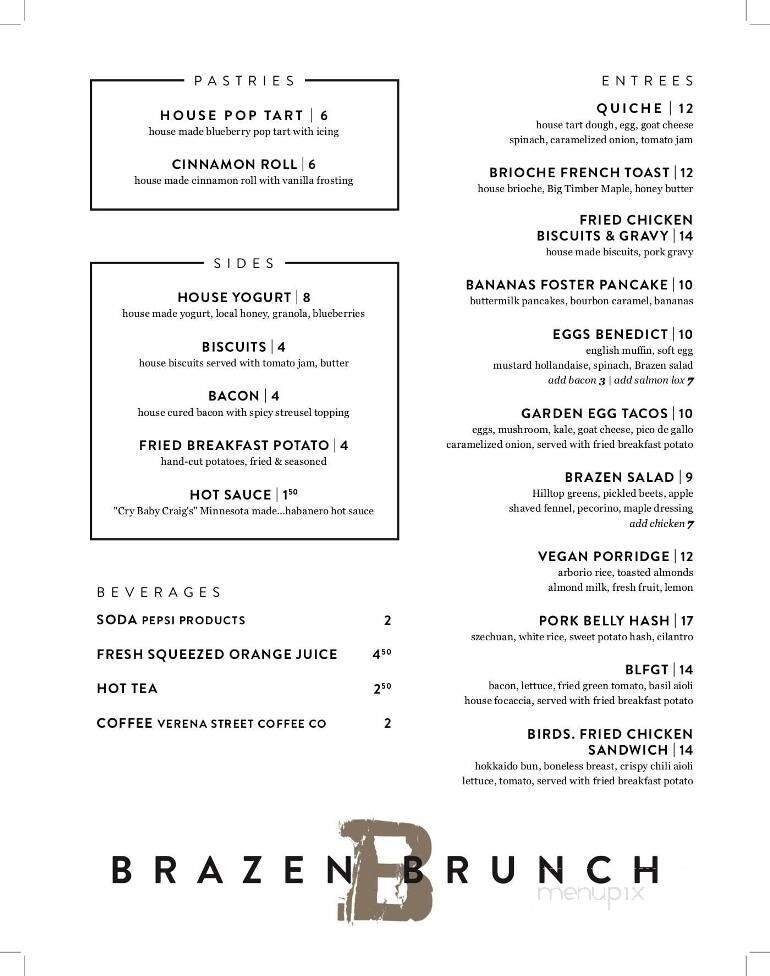 Brazen Open Kitchen - Dubuque, IA