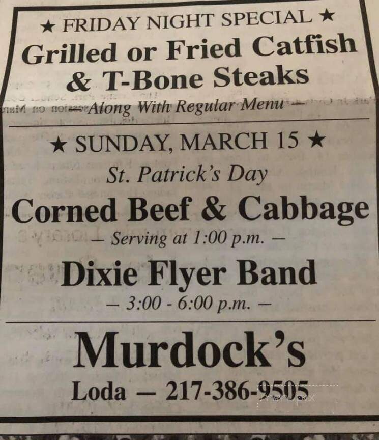 Murdock's Place - Loda, IL