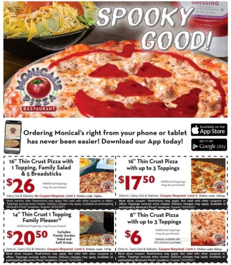 Monical's Pizza - Watseka, IL