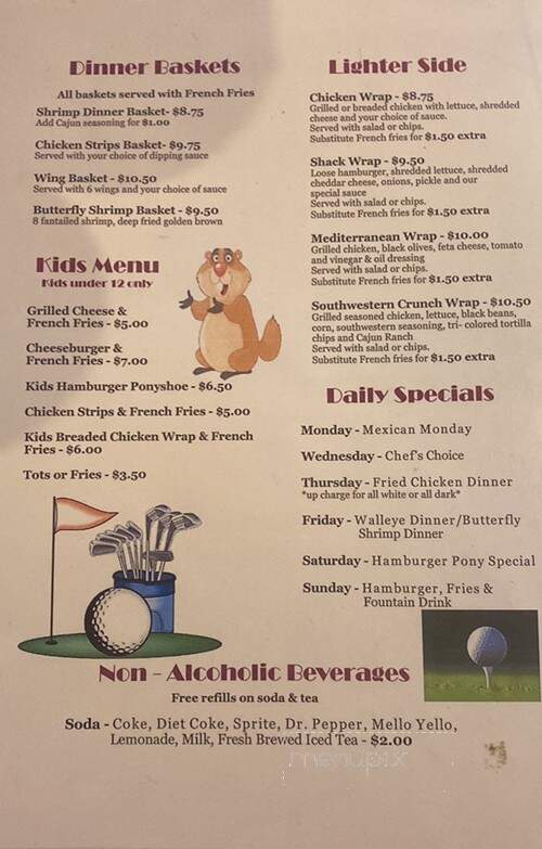 Caddyshack Sports Bar - Farmersville, IL