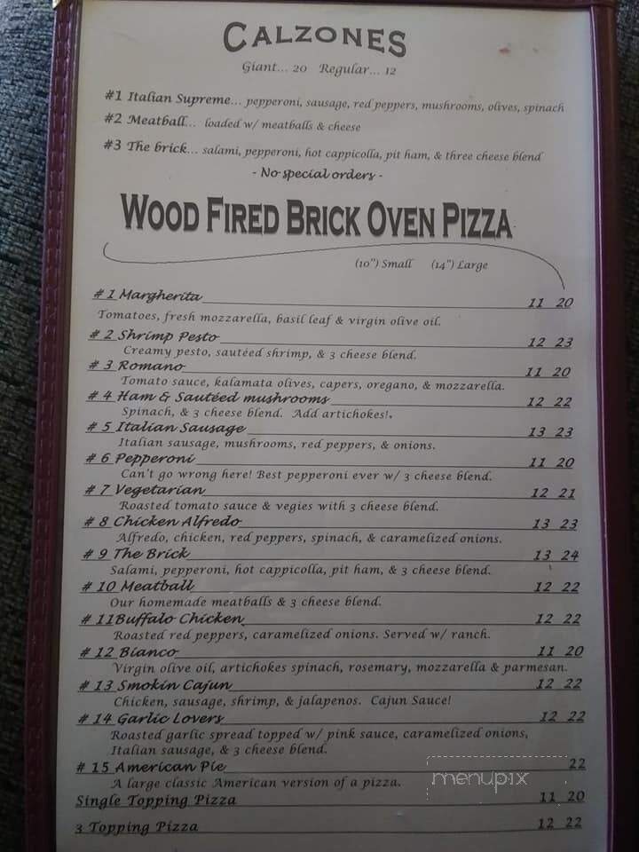 Brick Oven - Hannibal, MO