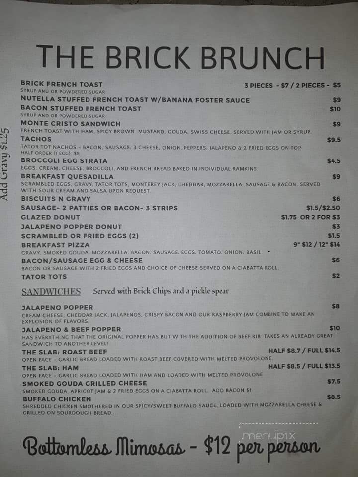 Brick Bistro and Brew - Festus, MO