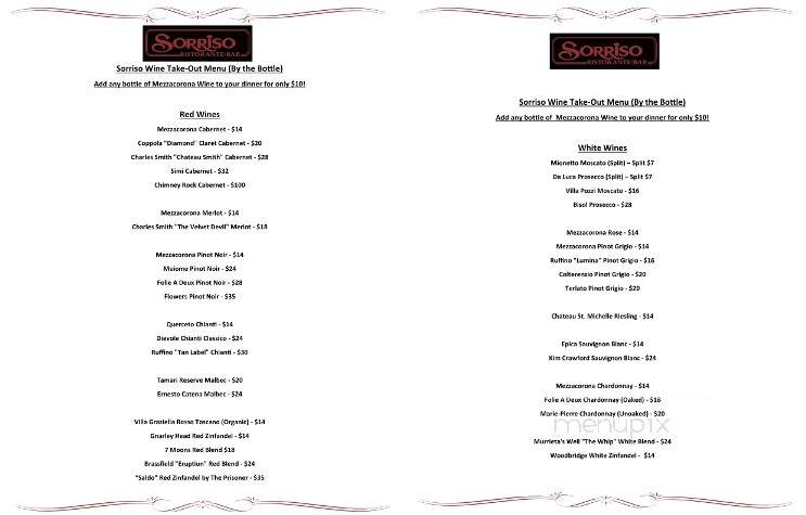 Sorriso Ristorante - Frankfort, IL