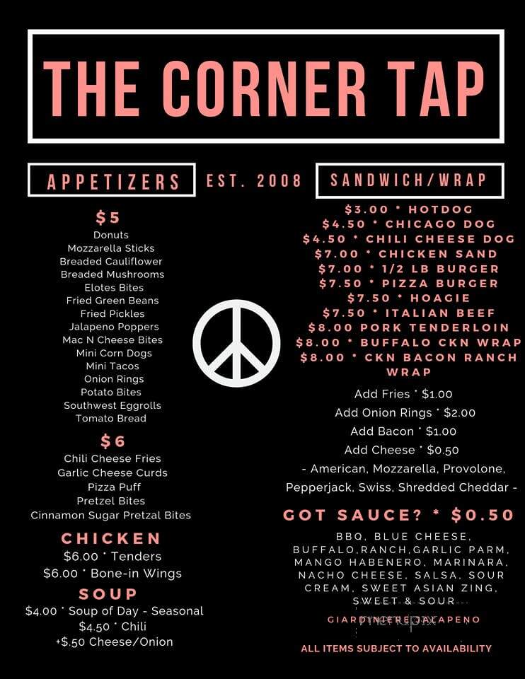 Corner Tap - Wilmington, IL