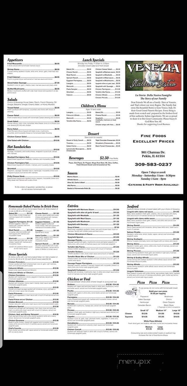 Venezia Italian Bistro - North Pekin, IL